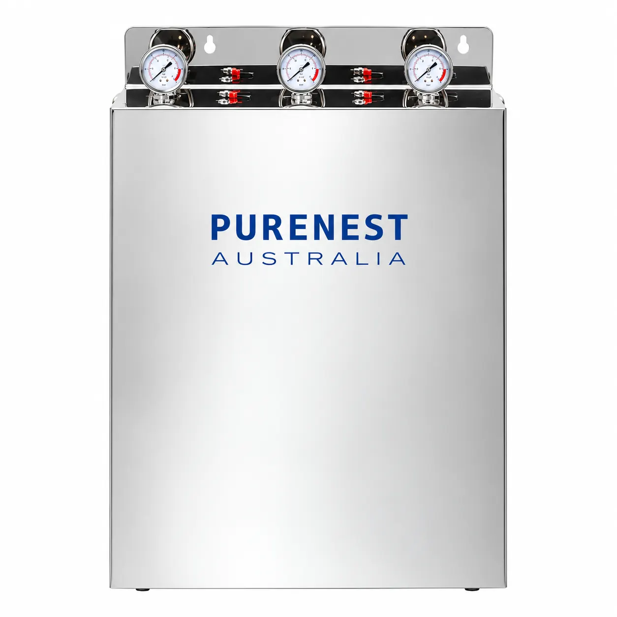Illustration of the Purenest Australia Stainless steel whole-home filtration system