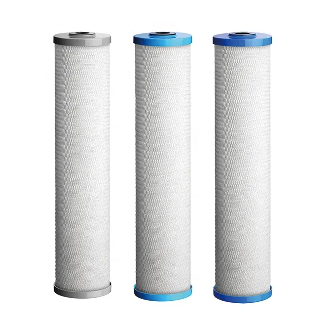 Standard 20 inch by 4.5 inch replacement cartridge set for the Purenest Australia three-stage system